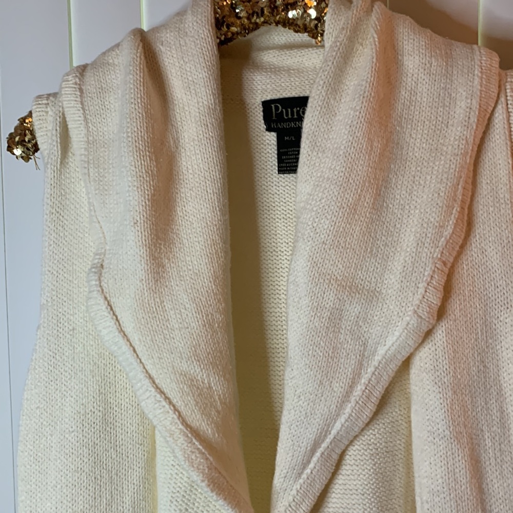 Pure Handknit Sweater - image 7